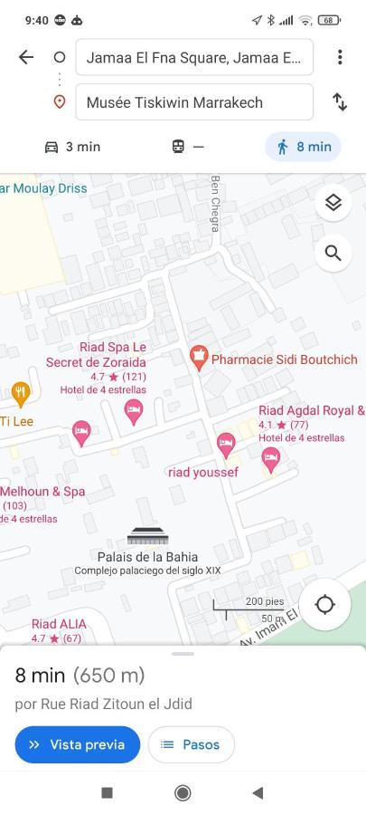 Hostel Sbai Marrakesh Ngoại thất bức ảnh